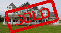 Sold sign outside a Whanganui house following a pre-sale inspection